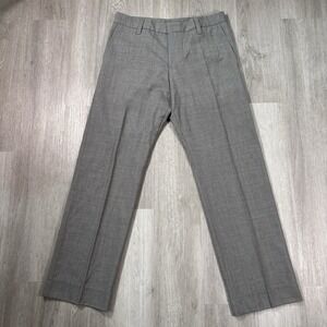 Hugo Boss Men's Red Label Slim Gray Wool Dress Pants 32x30 No Care Tag